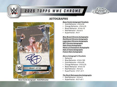 2025 Topps Chrome WWE Wrestling Blaster Box Classic