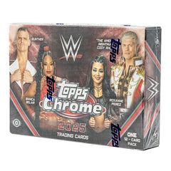 2025 Topps Chrome WWE Wrestling Breaker Delight Box Fashion
