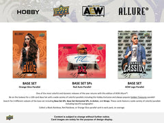 2024 Upper Deck AEW Allure Wrestling Hobby Box Taass sale
