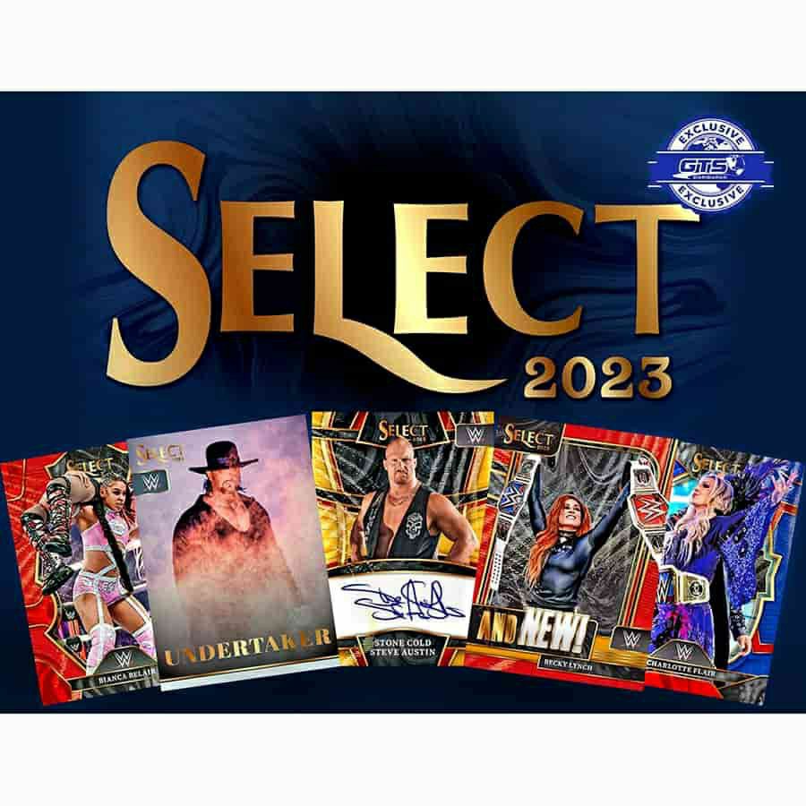 2023 Panini Select WWE Wrestling Asia Tmall Box Classic