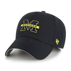 Michigan Wolverines '47 MVP Adjustable NCAA Cap Navy Fashion