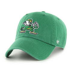 Notre Dame Fighting Irish '47 Clean Up Adjustable NCAA Cap Kelly Green Taass for sale