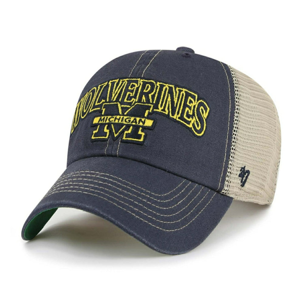 Michigan Wolverines Vintage Tuscaloosa '47 Clean Up Trucker NCAA Cap Taass sale