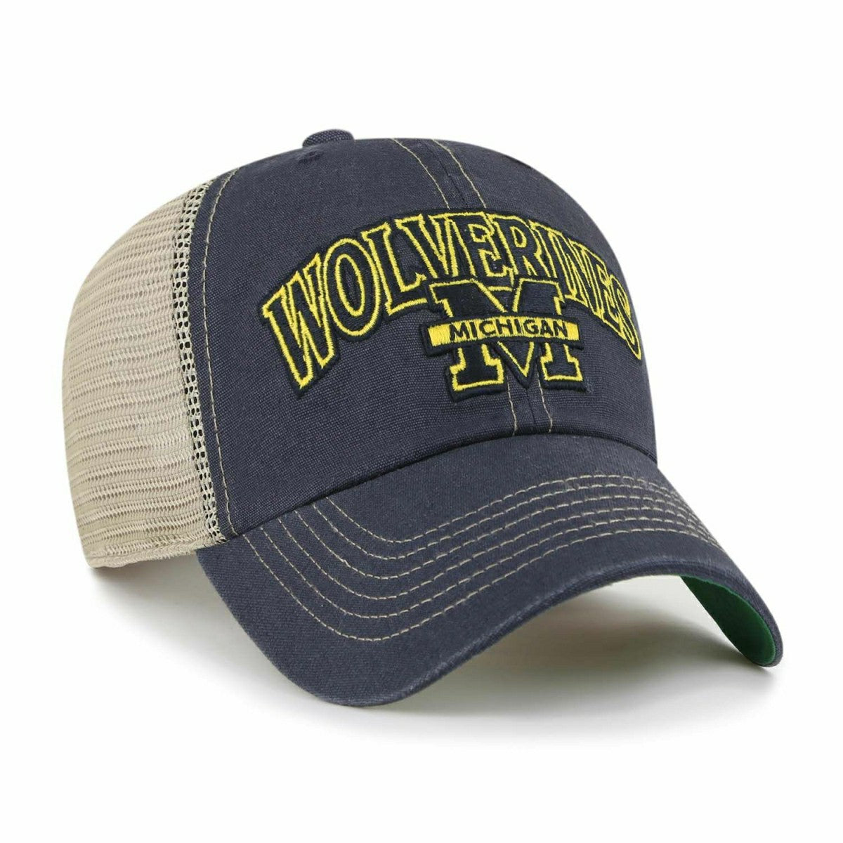 Michigan Wolverines Vintage Tuscaloosa '47 Clean Up Trucker NCAA Cap Taass sale