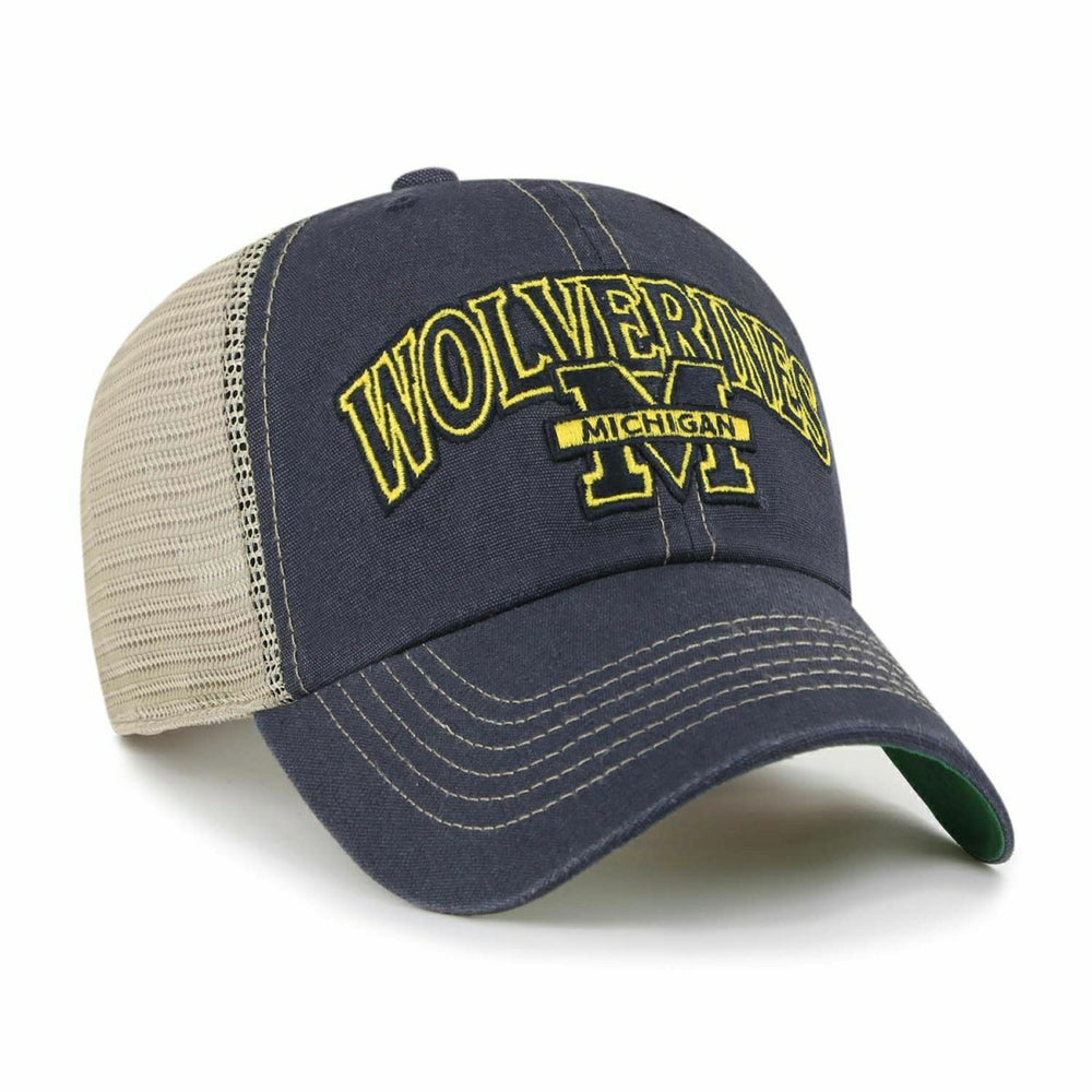 Michigan Wolverines Vintage Tuscaloosa '47 Clean Up Trucker NCAA Cap Taass sale