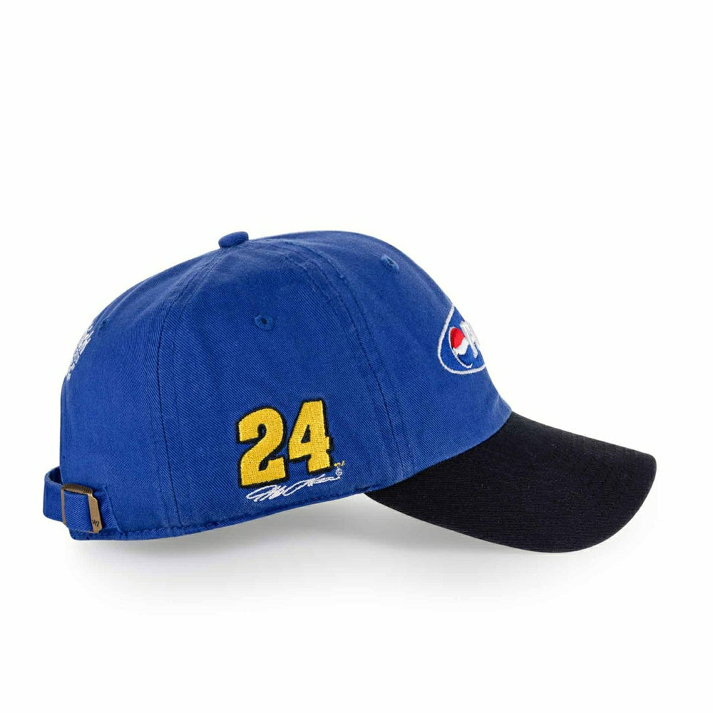 Hendrick Motorsport '47 Clean Up Adjustable NASCAR Cap Blue Taass for sale