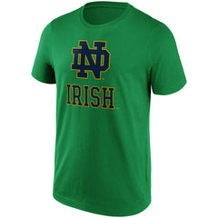 Notre Dame Fighting Irish Primary Logo NCAA T-Shirt Green Taass sale