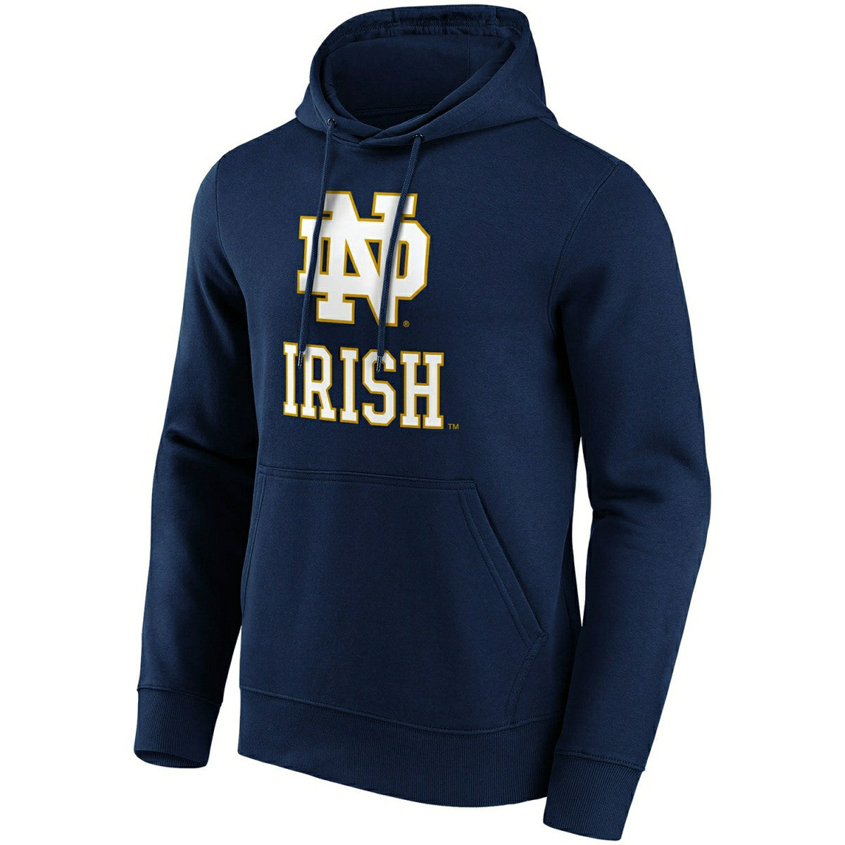 Notre Dame Fighting Irish Primary Logo NCAA Hoodie Navy Taass US