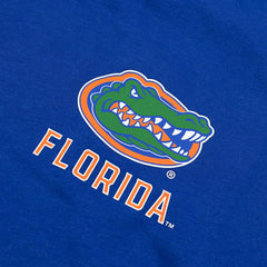 Florida Gators Defender Cotton NCAA T-Shirt Blue Lifestyle