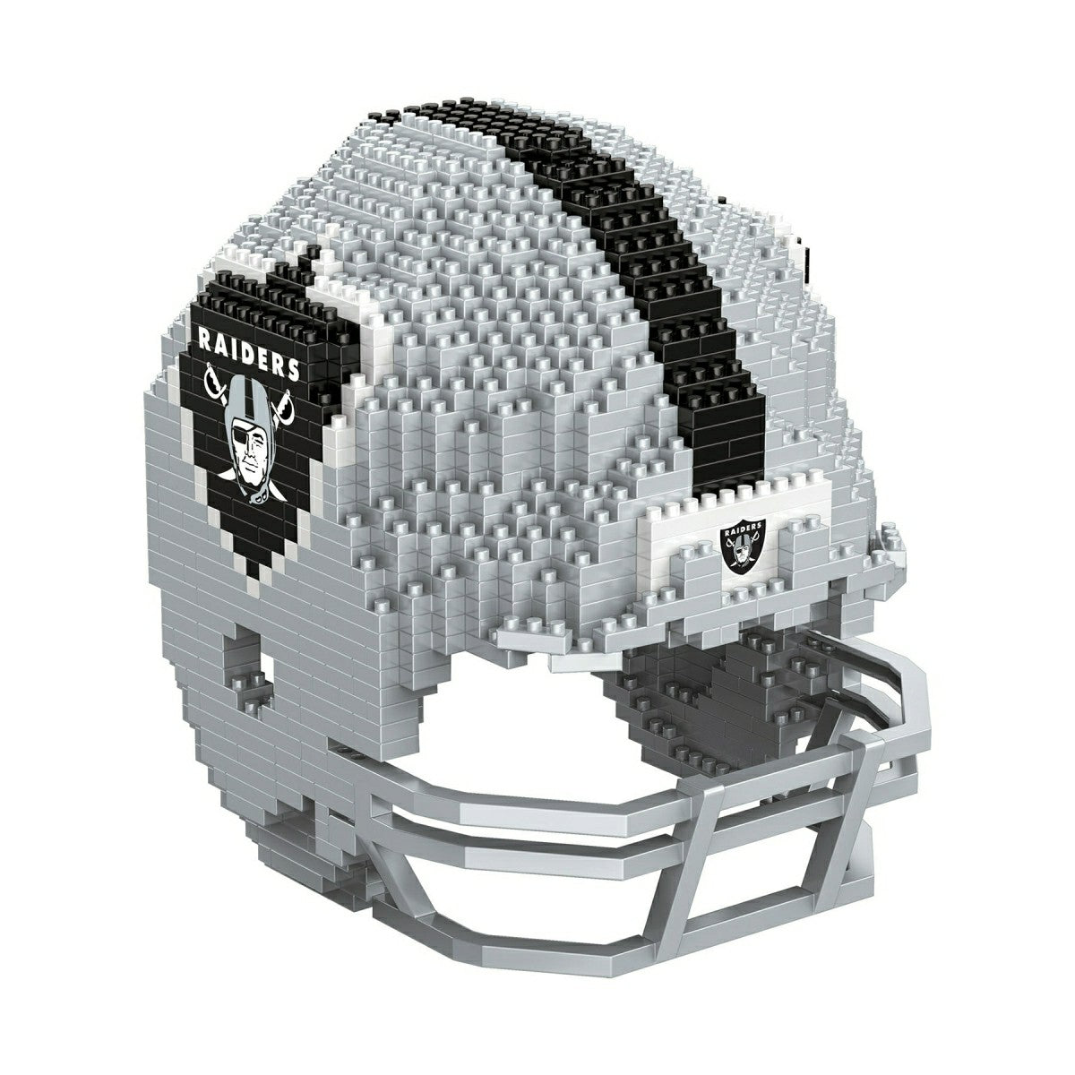 Las Vegas Raiders BRXLZ NFL 3D Helmet Construction Toy Taass sale