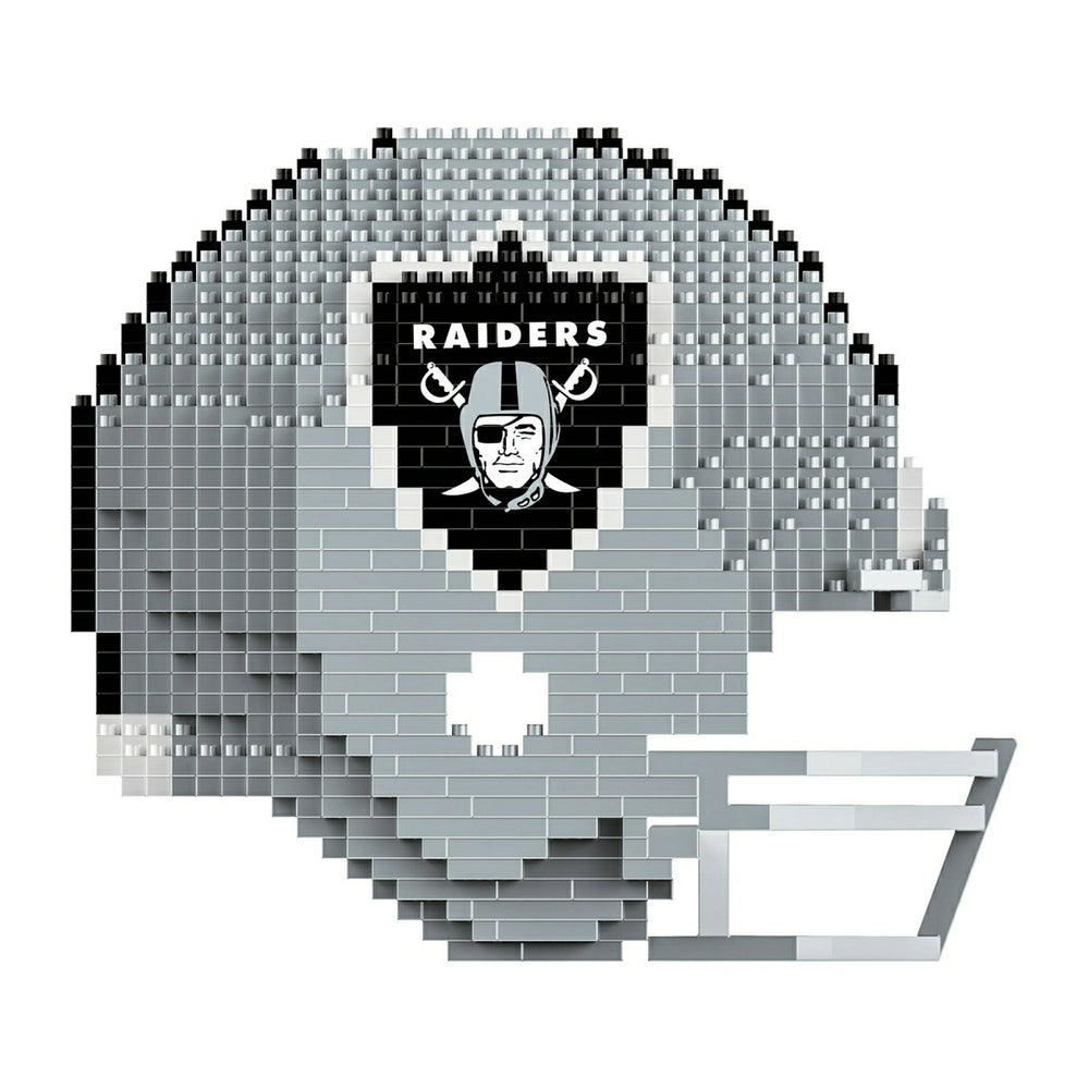 Las Vegas Raiders BRXLZ NFL 3D Helmet Construction Toy Taass sale
