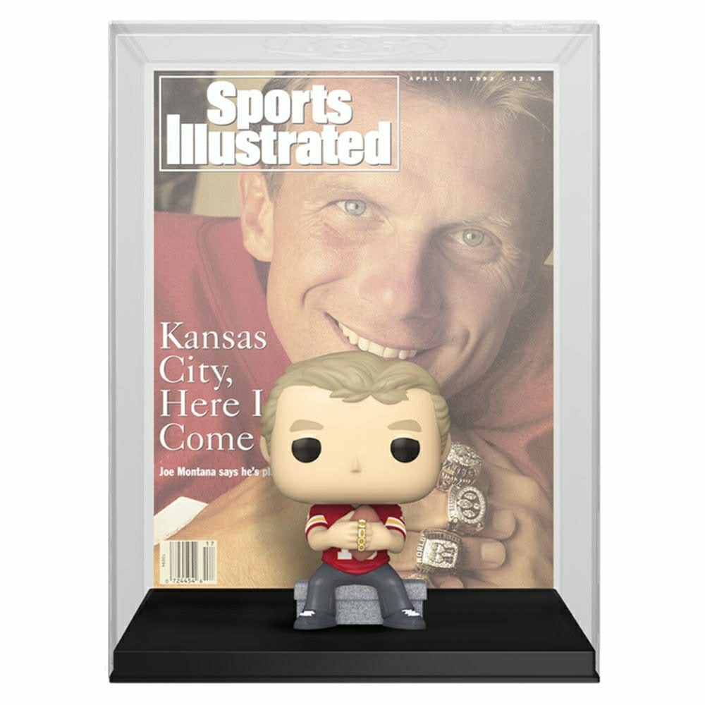 Funko POP! #03 Joe Montana Kansas City Chiefs Sports Illustrated Magazine Cover Lifestyle