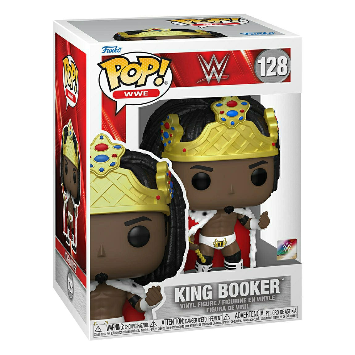 Funko POP! #128 King Booker Vinyl WWE Legends Figure Taass US