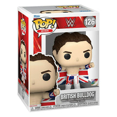 Funko POP! #126 British Bulldog Vinyl WWE Legends Figure Fashion