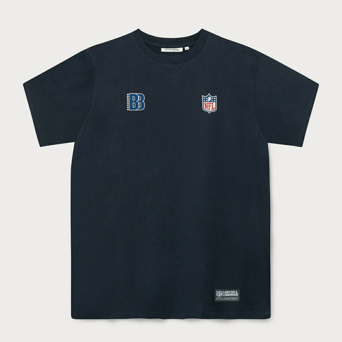 Benjamin als Footballer L&L ’94 Campus NFL T-Shirt Navy Lifestyle