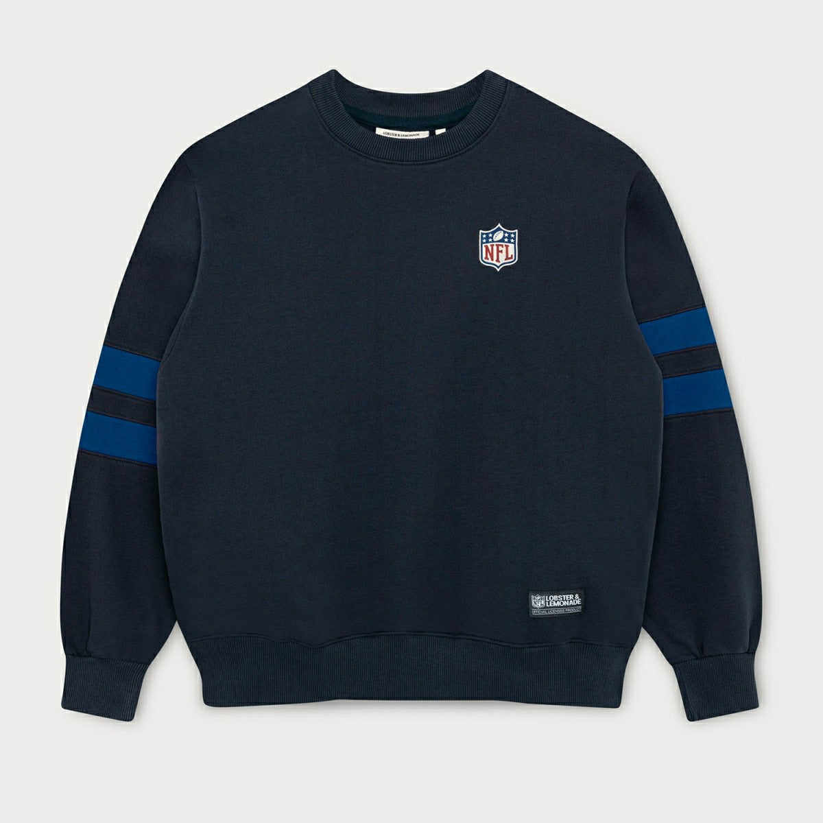 Benjamin als Footballer L&L '96 Crew Box NFL Sweater Navy Taass sale