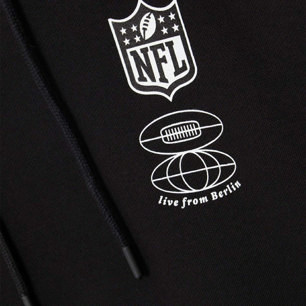 2025 NFL Berlin Game L&L '18 Street NFL Hoodie Black Taass US