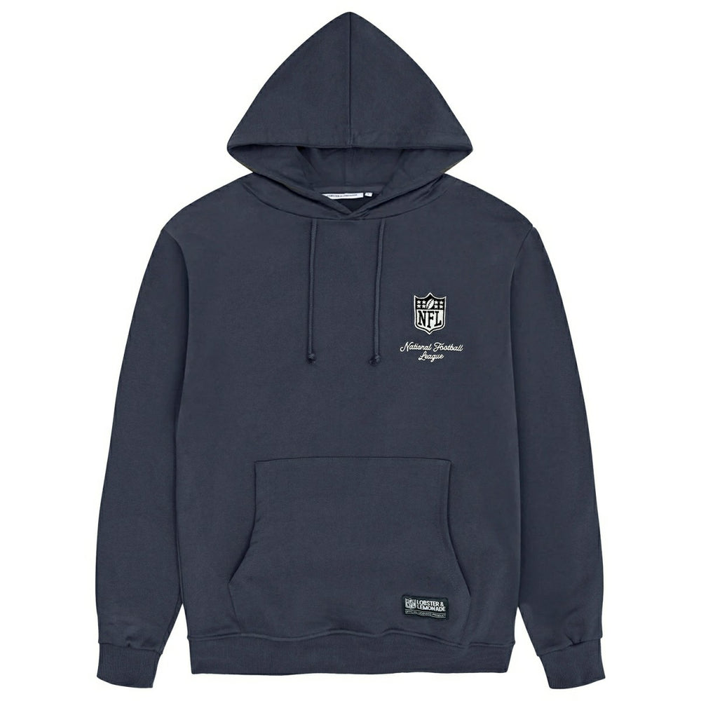 NFL Shield Core L&L '76 Boxer NFL Hoodie Navy Taass sale