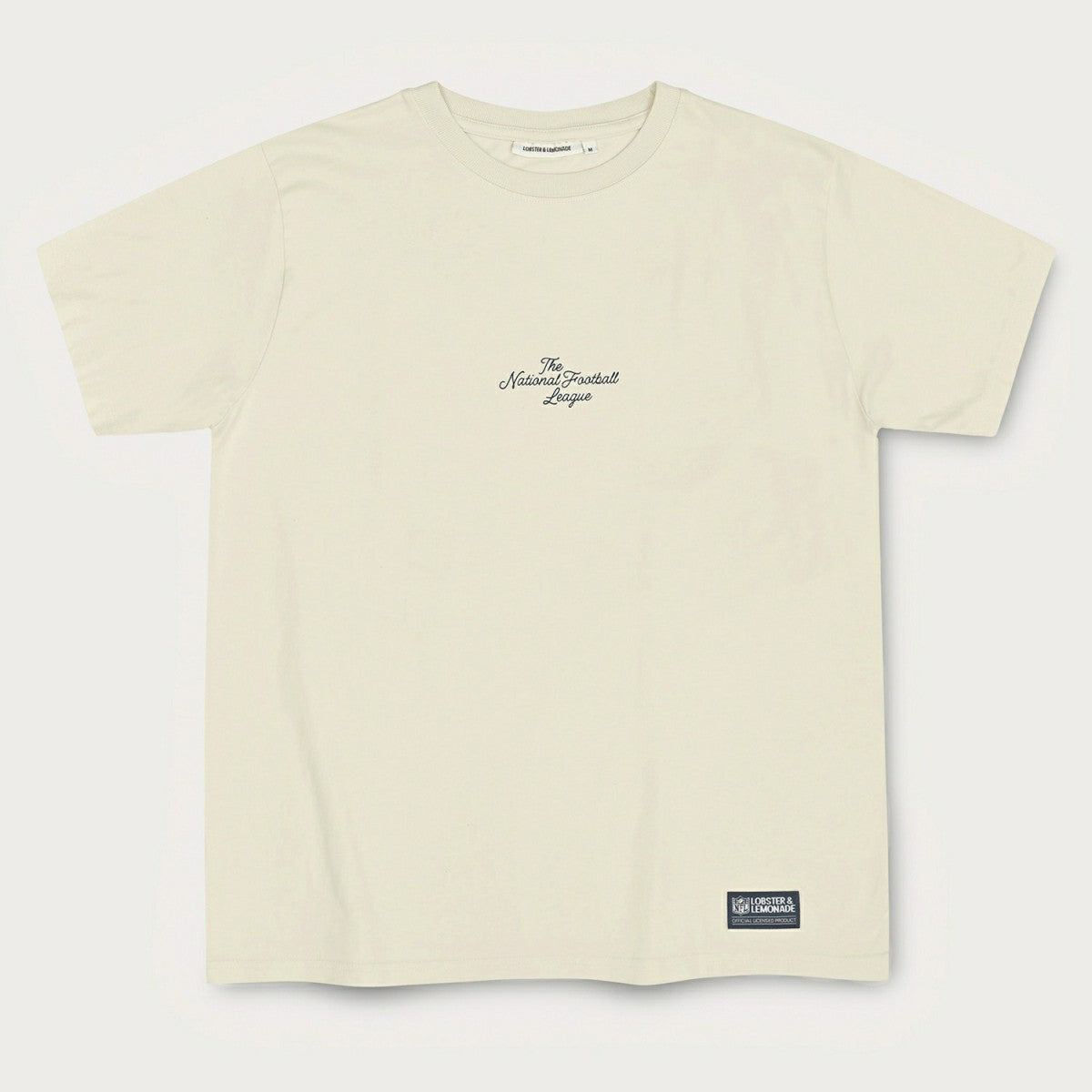 NFL Print L&L Core '89 Band T-Shirt Cream Classic