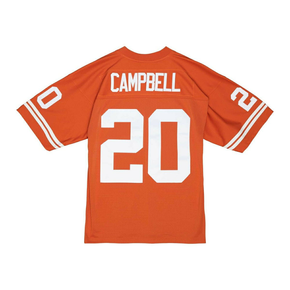Earl Campbell #20 Texas Longhorns 1977 Mitchell & Ness Legacy NCAA Jersey Orange Classic