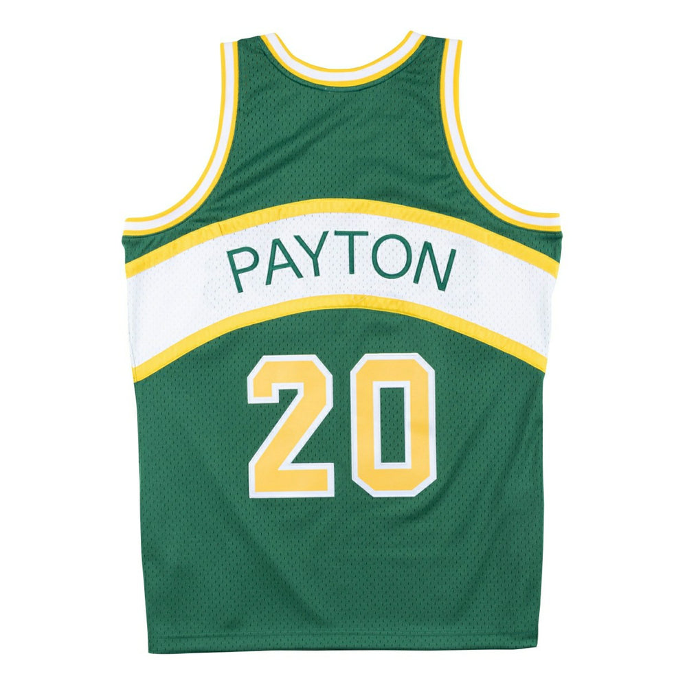 Gary Payton #20 Seattle SuperSonics 1994-95 Swingman NBA Jersey Green Fashion