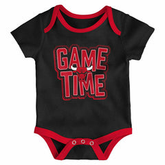 Chicago Bulls Game Time NBA Baby Bodysuit Set (3-Piece) Fashion