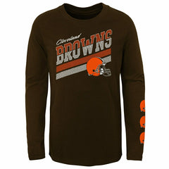 Cleveland Browns NFL Football 3-in-1 Combo Shirt Set (YOUTH) Fashion