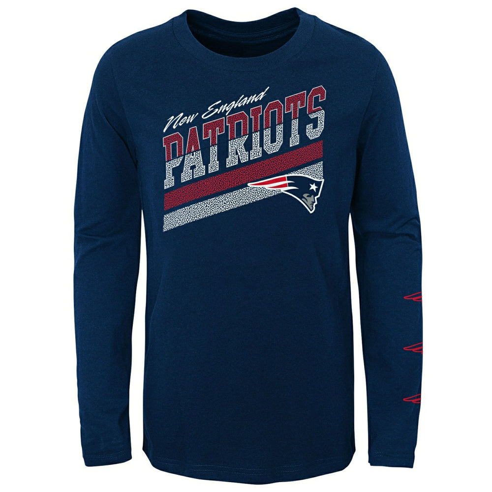 New England Patriots NFL Football 3-in-1 Combo Shirt Set (YOUTH) Lifestyle