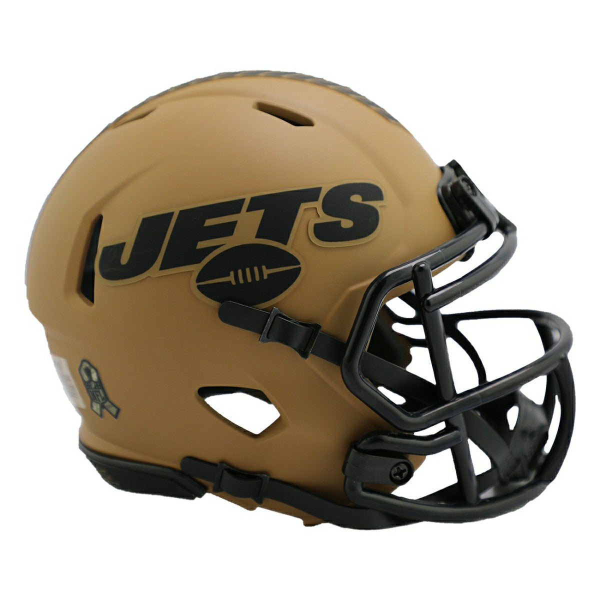 New York Jets 2023 Salute to Service NFL Speed Mini Helmet Taass sale