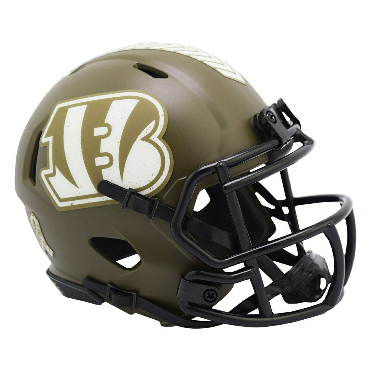 Cincinnati Bengals 2022 Salute to Service NFL Speed Mini Helmet Taass for sale