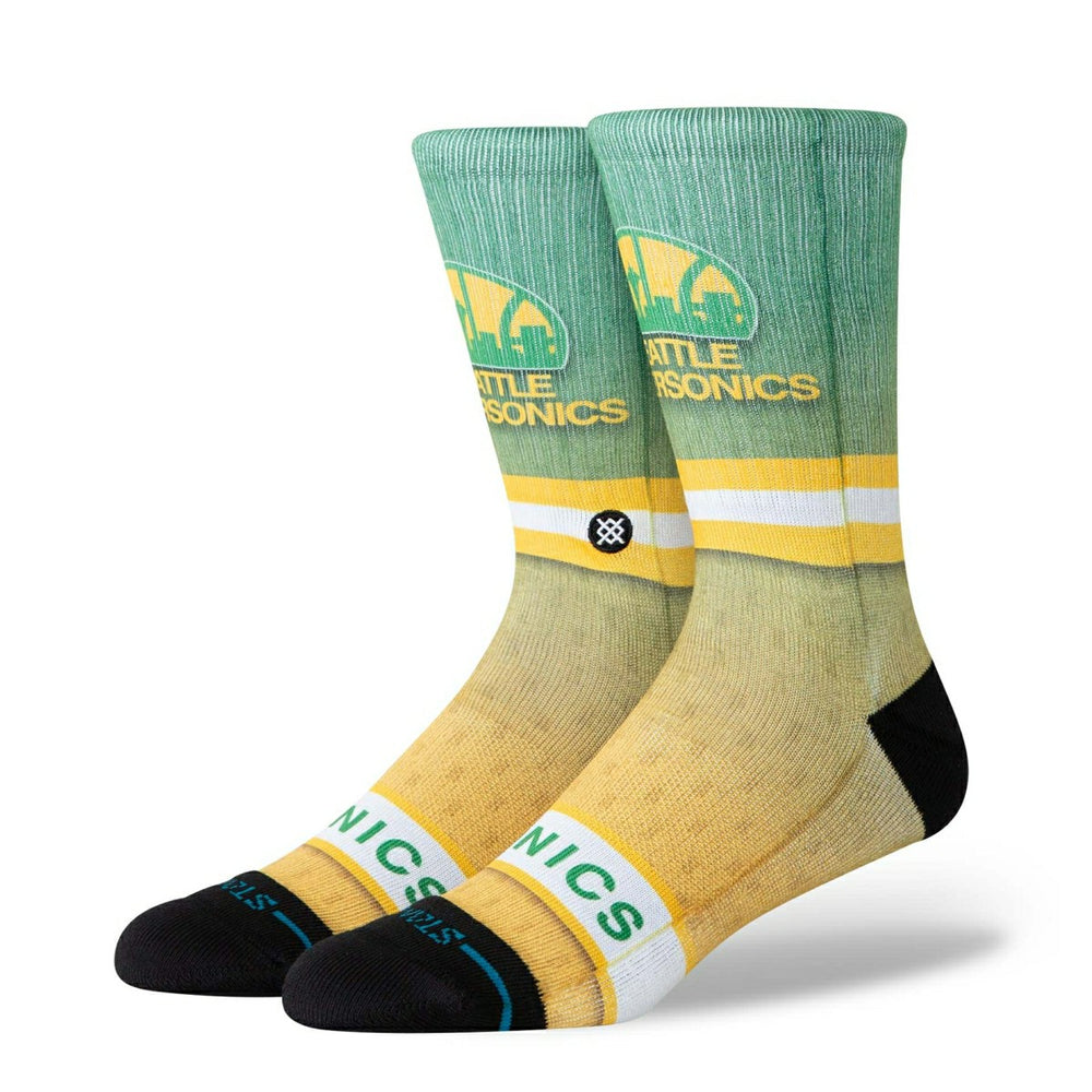 Seattle Supersonics Hardwood Classics NBA Crew Socks Taass US
