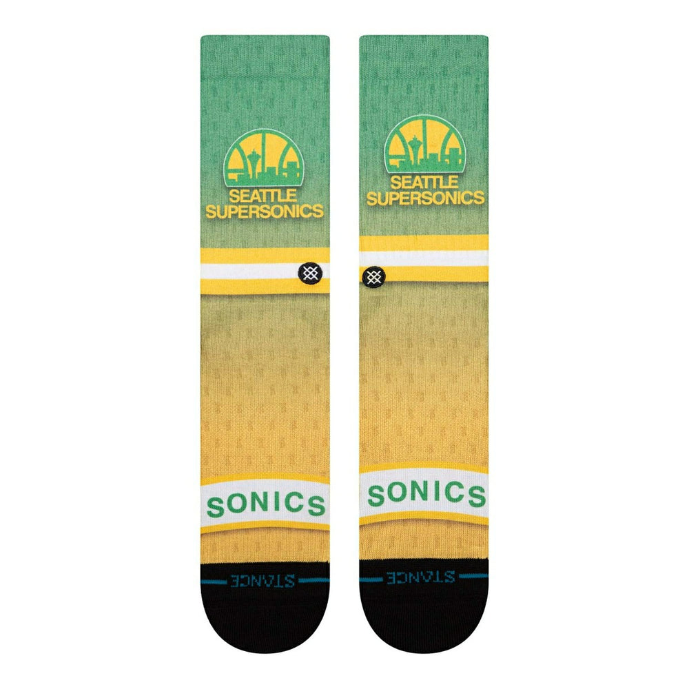 Seattle Supersonics Hardwood Classics NBA Crew Socks Taass US