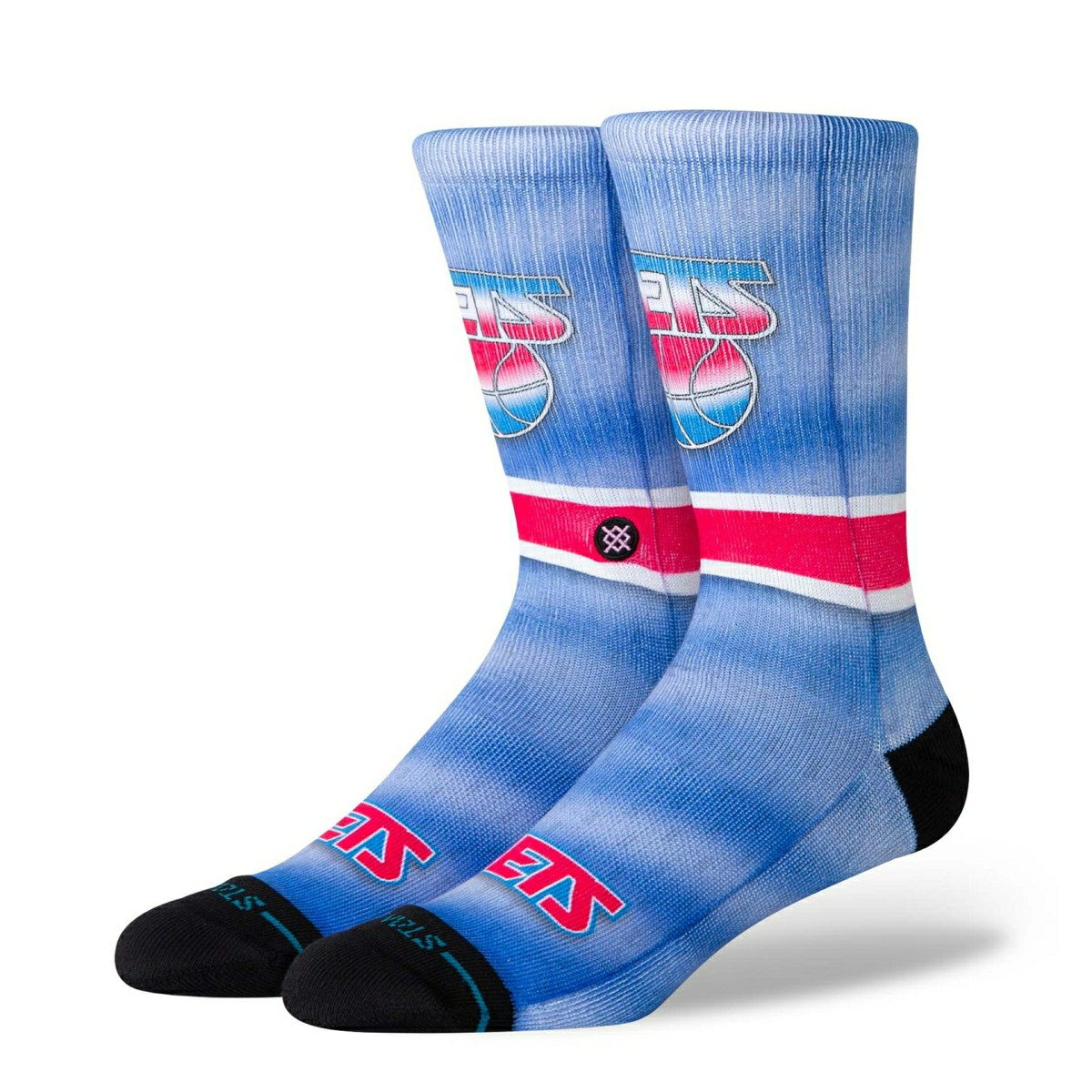 New Jersey Nets Hardwood Classics NBA Crew Socks Classic