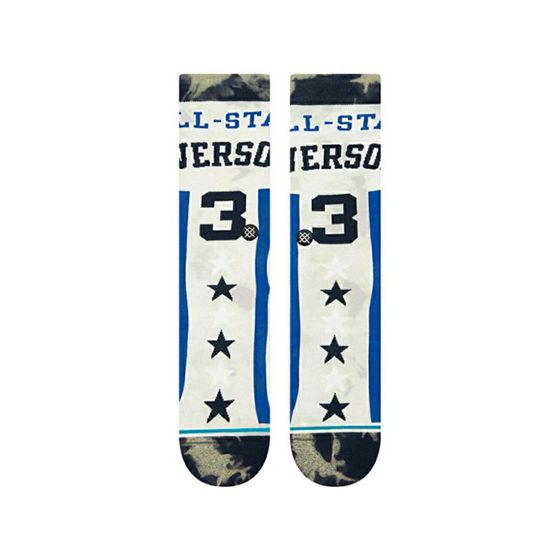 Allen Iverson All-Star Dallas NBA Crew Socken Grey Lifestyle