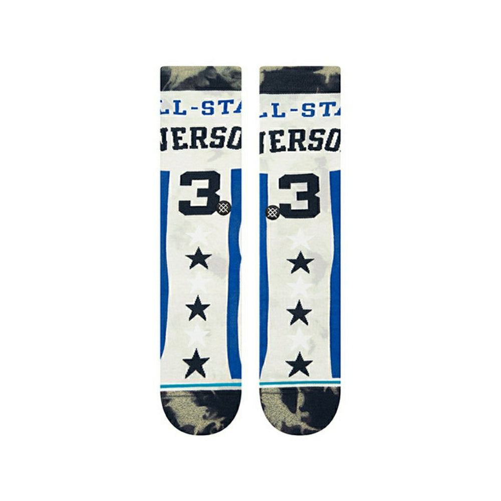 Allen Iverson All-Star Dallas NBA Crew Socken Grey Lifestyle