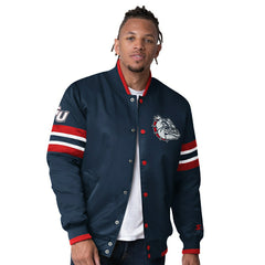Gonzaga Bulldogs Starter Scout Varsity NCAA Jacket Navy Lifestyle