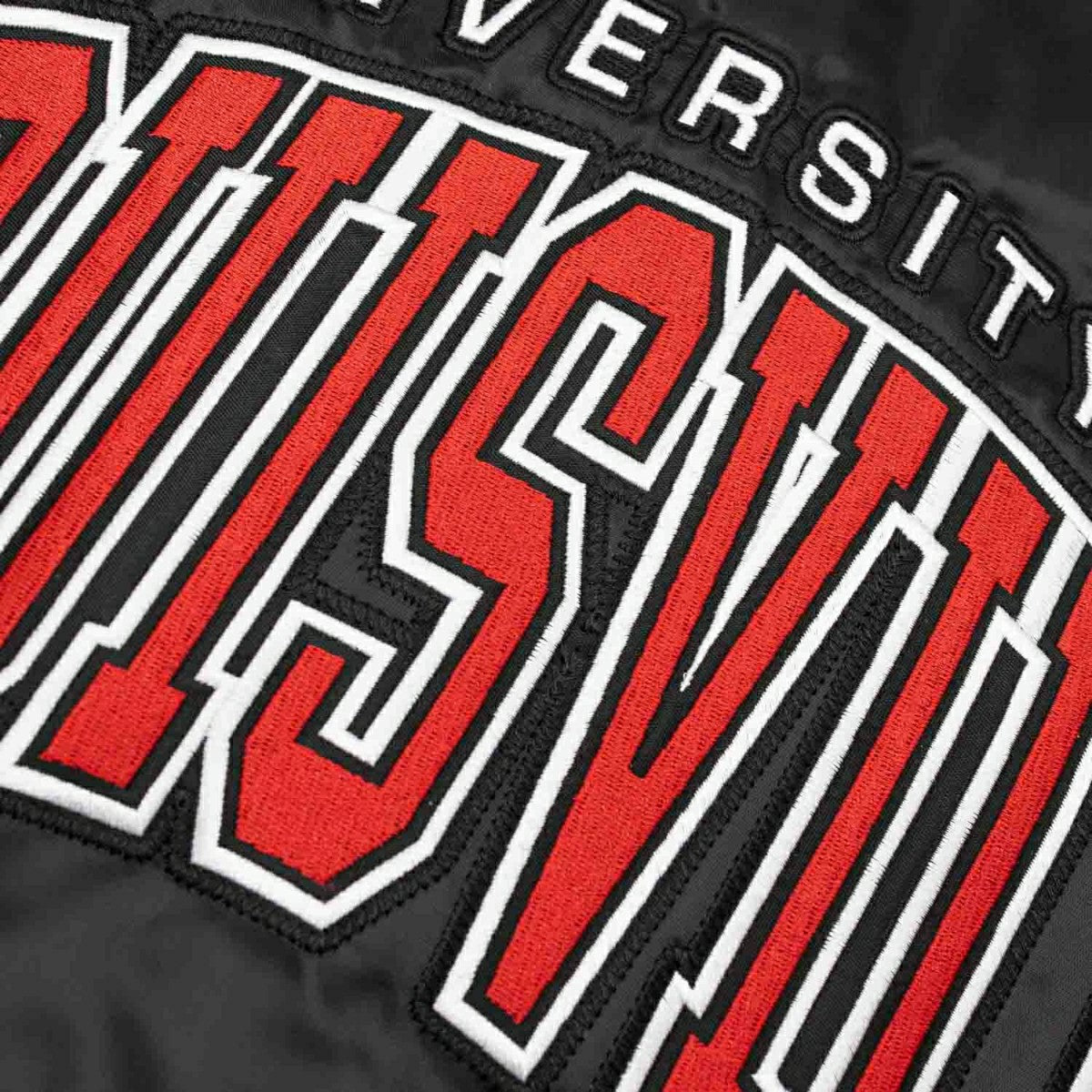 Louisville Cardinals Starter Scout Varsity NCAA Jacket Black Taass sale