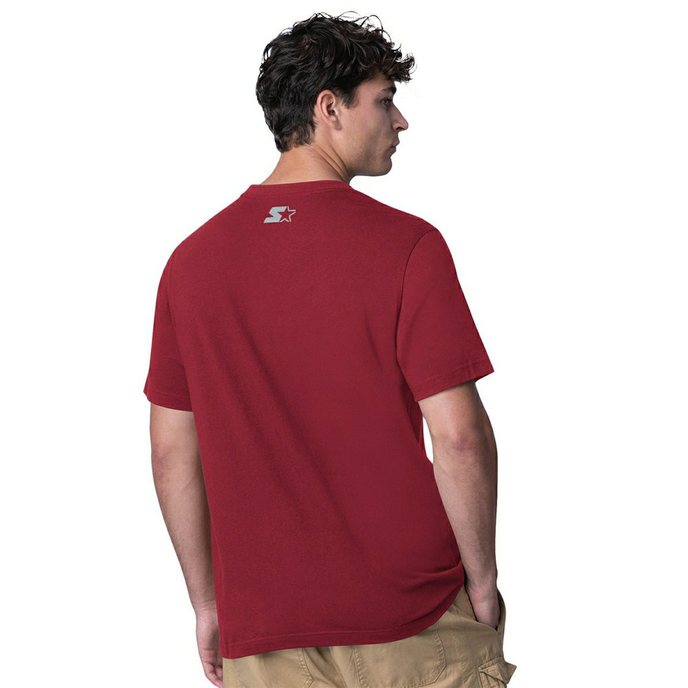 Alabama Crimson Tide Starter Team Arch NCAA T-Shirt Red Classic
