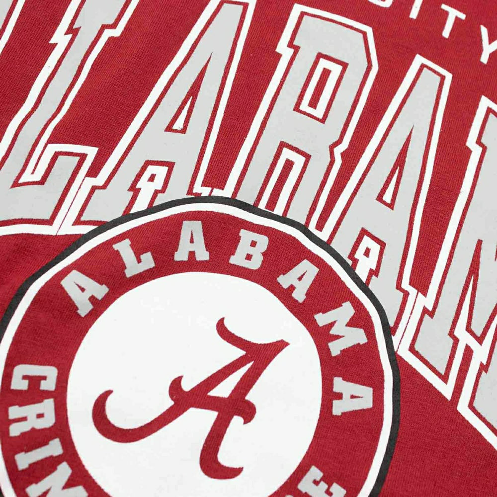 Alabama Crimson Tide Starter Team Arch NCAA T-Shirt Red Classic