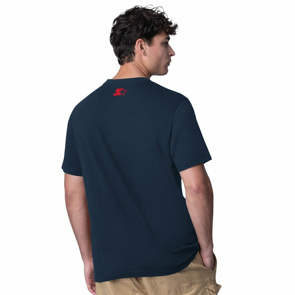 Gonzaga Bulldogs Starter Team Arch NCAA T-Shirt Navy Fashion