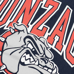 Gonzaga Bulldogs Starter Team Arch NCAA T-Shirt Navy Fashion