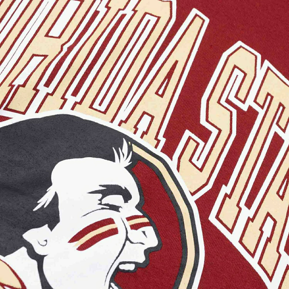 Florida State Seminoles Starter Team Arch NCAA T-Shirt Red Lifestyle