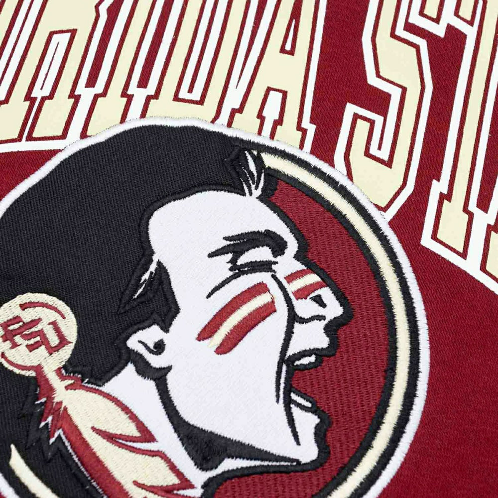 Florida State Seminoles Starter End Zone NCAA Hoodie Red Lifestyle