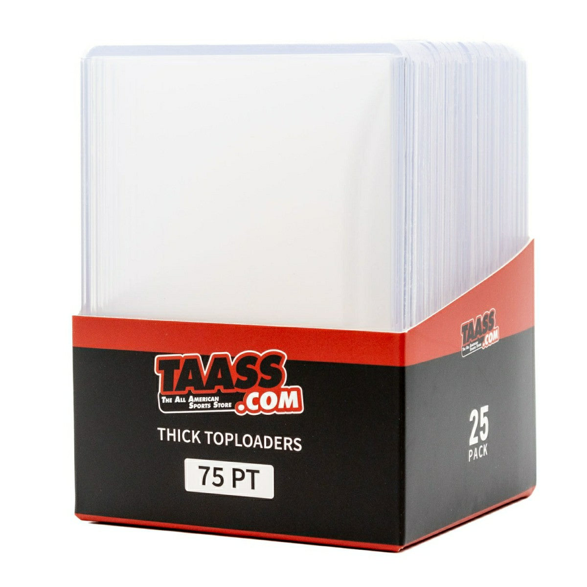 Toploaders 3 x 4" Thick - 75 pt (25/Pack) Fashion