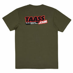 TAASS.com Logo T-Shirt Olive Classic