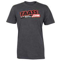 TAASS.com Logo T-Shirt Charcoal Fashion