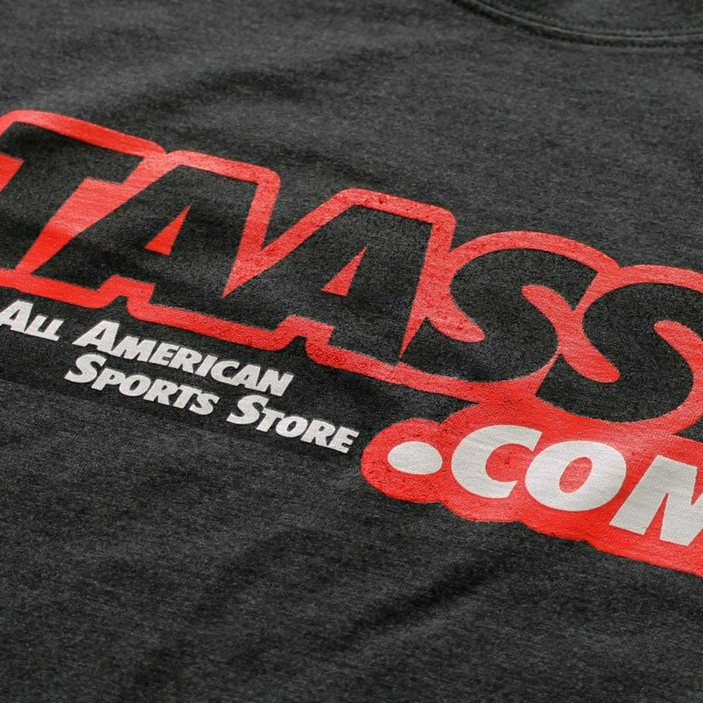 TAASS.com Logo T-Shirt Charcoal Fashion