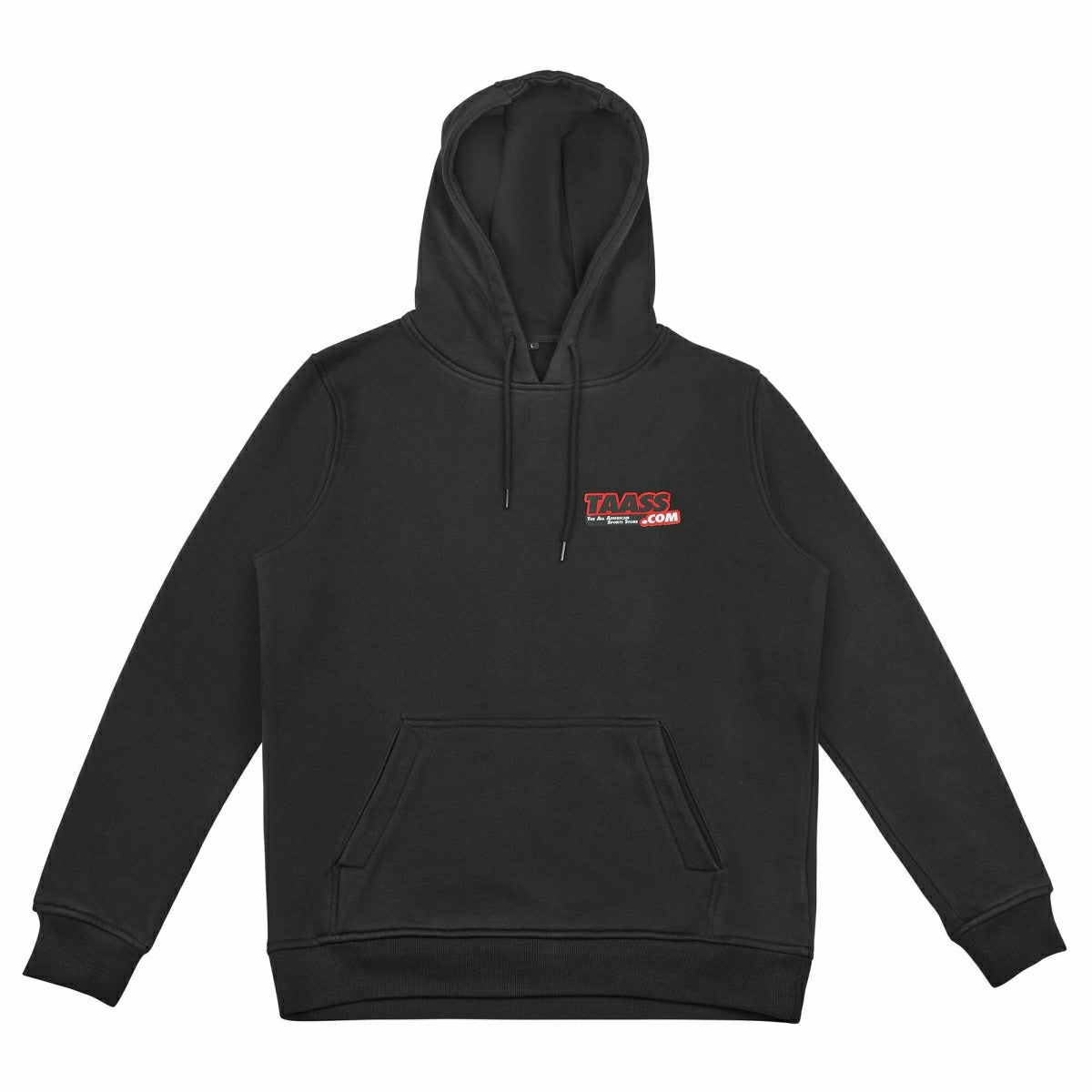 TAASS.com Logo Hoodie Black Lifestyle