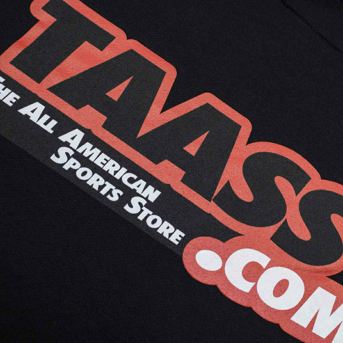 TAASS.com Logo Hoodie Black Lifestyle