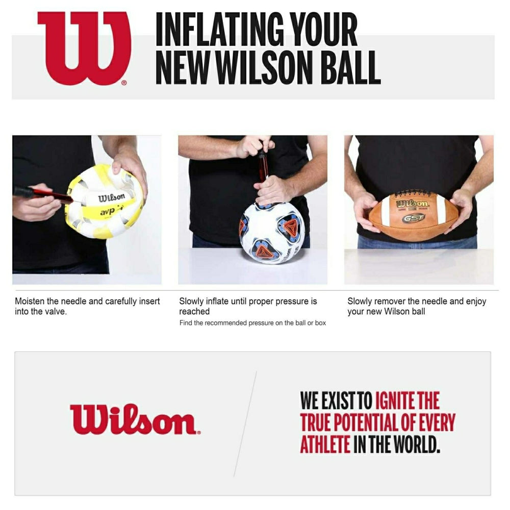 Wilson NBA Dual Action Pump Blue Taass for sale